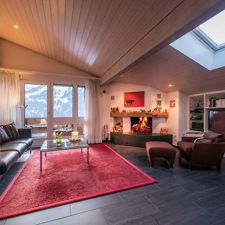 Chalet Primula Penthouse Wengen Exterior foto