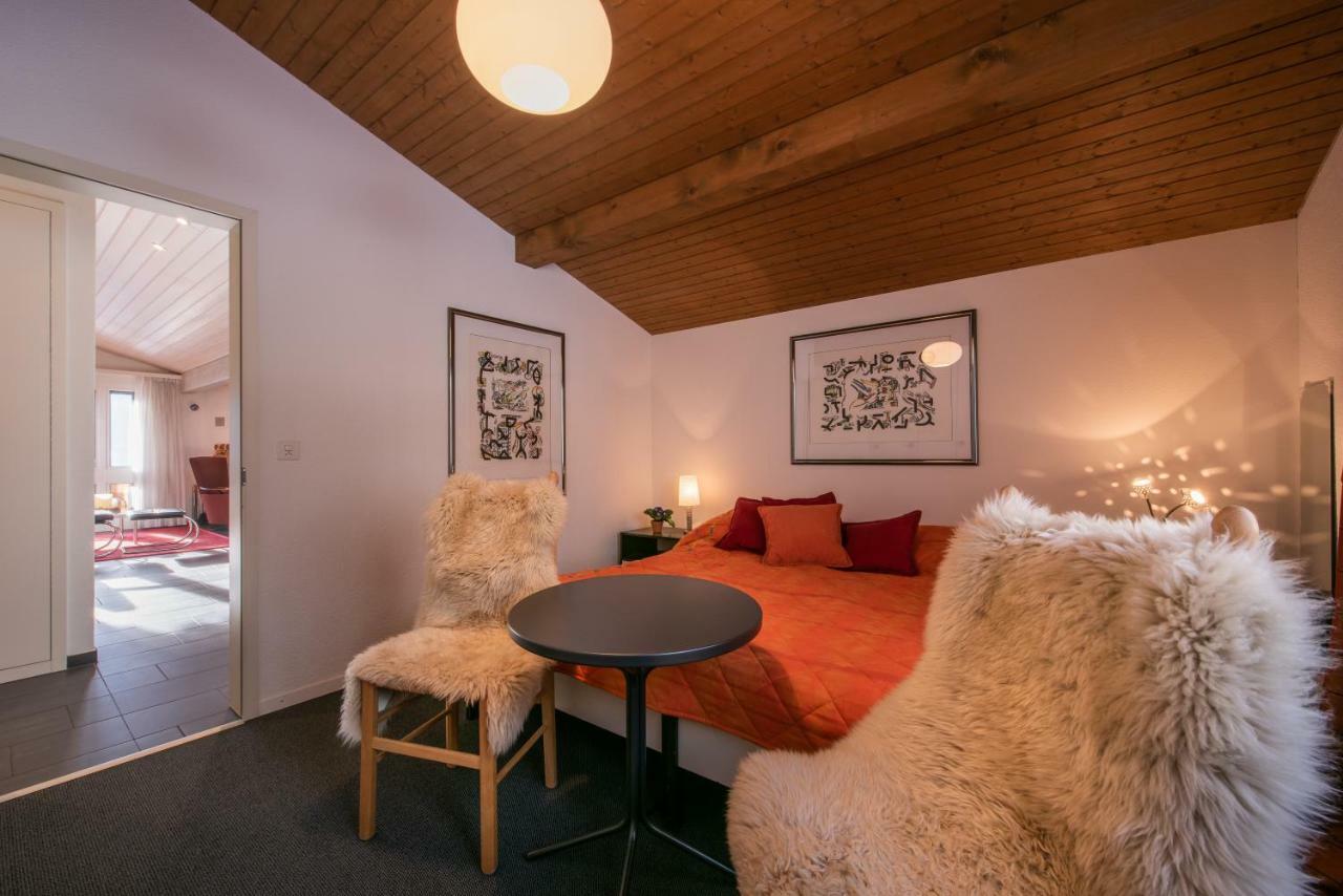 Chalet Primula Penthouse Wengen Exterior foto
